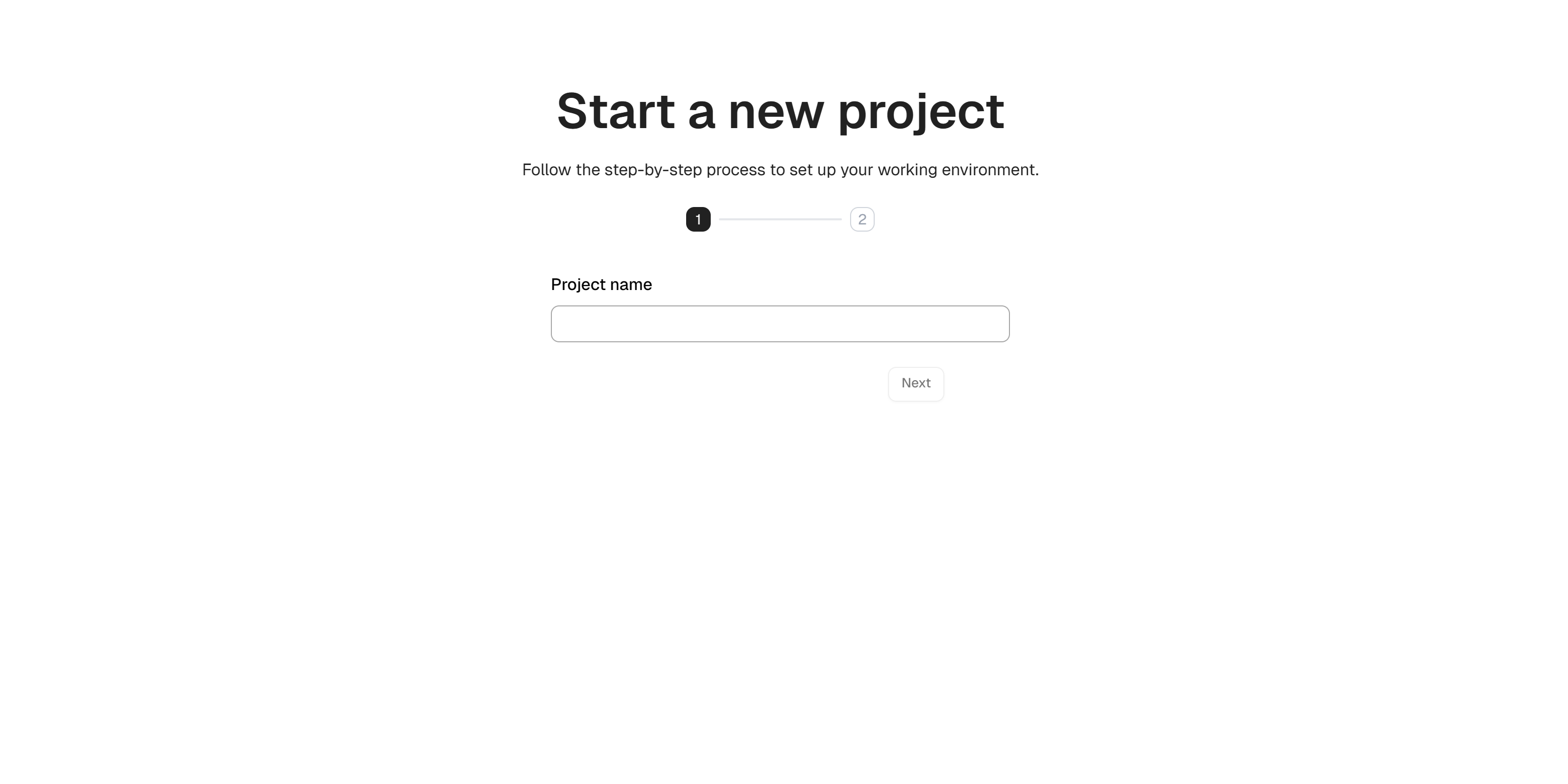 Project name